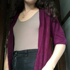 Vintage Maroon Cashmere Sweater